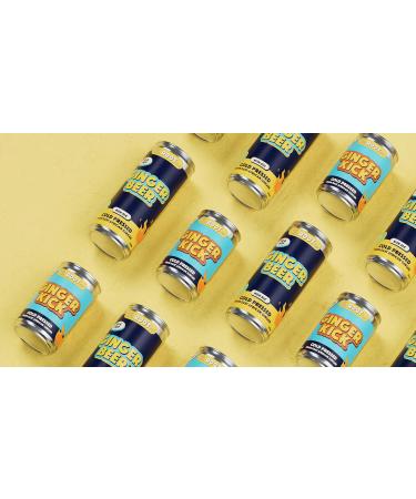 The Root Co Ginger Beer 12 x 230ml Spicy East African Root Ginger Beer Natural Cold Pressed & Cloudy - Buy Online on GoSupps.com