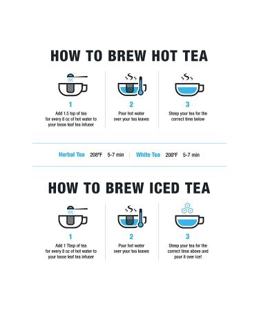 Tiesta Tea Premium Loose Leaf Blueberry Wild Child - Caffeine Free 16oz - Buy Online on GoSupps.com