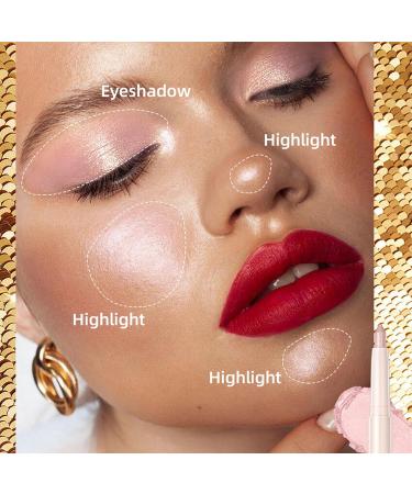 B ton De Fard Paupi res Nacr Twist Up Formules Imperm ables Couverture Modulable Pour Le Maquillage Jour Comme Nuit Cosm tique Pour Les Yeux Paillettes Multiples - Buy Online on GoSupps.com