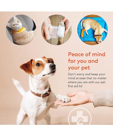 ARCA PET Dog First Aid Kit - Travel Emergency Kit for Cats and Dogs - Water-Resistant Reflective Pouch for Pet Emergencies on Outdoor Adventures - Buy Online on GoSupps.com