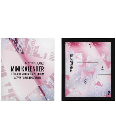 Maybelline New York Mini Advent Calendar 2023 - NYC Sparkle | 5 Doors of Cosmetics | Beauty & Makeup Advent Calendar for Women - Buy Online on GoSupps.com