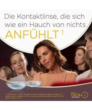 Buy Dailies Total 1 Multifocal Daily Lenses - 90 Pieces | BC 8.6mm Dia 14.1mm -1.75 Dioptre | International Shipping Available - Buy Online on GoSupps.com