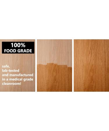 Materialix Mineral Oil Food Quality (1L) - Ideal for Wood Bamboo Stone DIY Cosmetics Cutting Boards & Hair Care - Buy Online on GoSupps.com