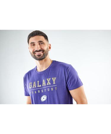 Frankfurt Galaxy T-Shirt - Unisex Purple - Shop Internationally - Size L - Trendy Sportswear - Buy Online on GoSupps.com