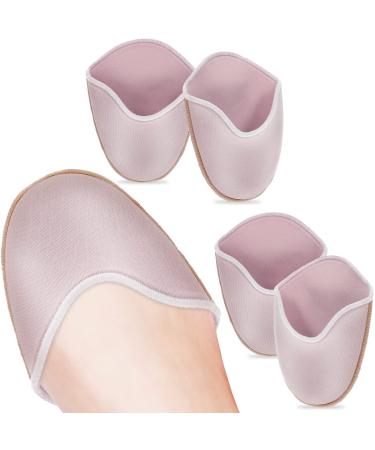 2 Pairs Toe Protectors for Shoes Pouch to Keep Toe Pouch Toe Pads Point Shoe Gel Toe Pads Toe Covers for Women Heels Ballet Point Shoes (Large)
