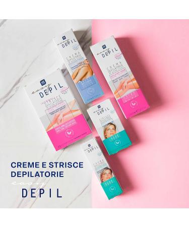  HP HEALTH PRODUCTS EASY DEPIL Easy Depil 3 Piece Hair Removal Cream Kit Body Legs Arm 150ml Fast Simple to Use Effective and Safe with Softening Plant Proteins Smooth Skin Pleasant Scent Unisex - Buy Online on GoSupps.com