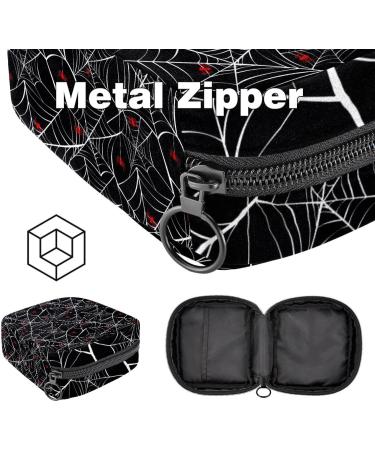 Buy Muooum Halloween Red Spider Menstrual Bag - Zipper Pouch for Tampons & Essentials | Women's Bandage Bag - Buy Online on GoSupps.com