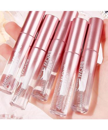 Eyebrow Glue Gel | Eye Brow Glue Gel Transfer-Proof Brow Styler eyebrow Glue for Extreme Hold Voluminous-Looking Brows Brow Fast Sculpt Pochy - Buy Online on GoSupps.com