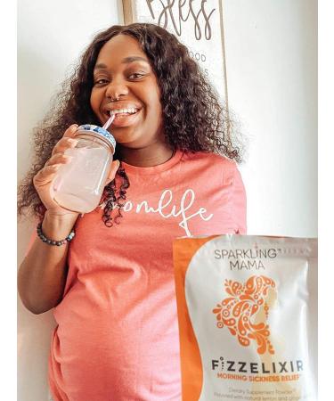 Sparkling Mama Morning Sickness Relief 16 Count Two-Flavor Pack | USA Made Fizzy Anti-Nausea Drink Mix with Vitamin B6 & Magnesium - Buy Online on GoSupps.com