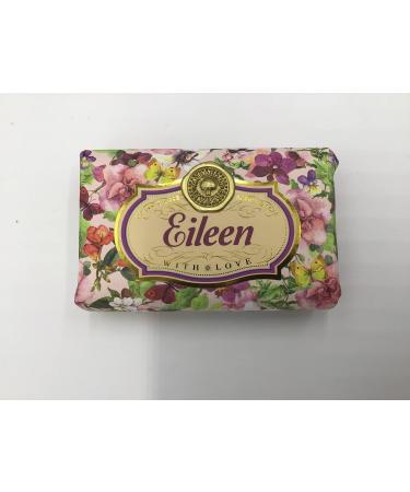 Eileen - Gift Soap Bar For Her Birthday Rose Scent Mum Grandmother Cleanser Lather Present Girl
