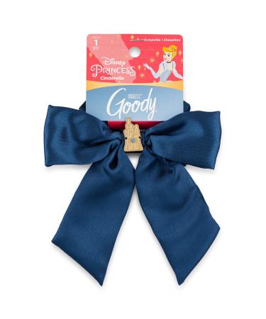 Goody Ouchless XL Scrunchie Bow - Disney Princess  Cinderella - Hair Accessories for Men  Women  Boys & Girls - Style With Ease & Keep Your Hair Secured for All-Day Comfort - For All Hair Types
