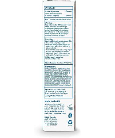 Oral7 Dry Mouth Toothpaste with Enzymes & Xylitol | Moisturizing, Whitening, & Gum Health | 2.5oz - Buy Online on GoSupps.com