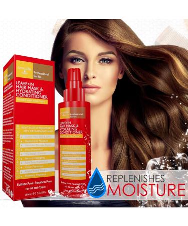 Arvazallia Fortifying Protein Hair Mask & Leave-in Conditioner Bundle - Deep Conditioning & Hydrating Combo for Dry/Damaged Hair - Buy Online on GoSupps.com