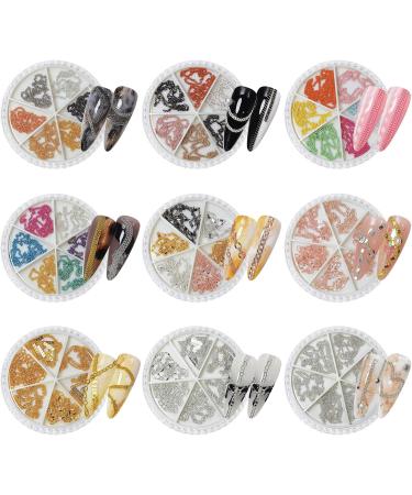 VONNST Nail Art Charms 3D Art Decoration Chains Metal Punk Accessory Nails Supply for Women Manicure Tips 1 - Buy Online on GoSupps.com