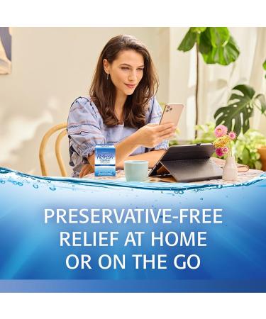 Refresh Optive Preservative-Free Lubricant Eye Drops - 30 ct  0.01 fl oz Single-Use Containers - Buy Online on GoSupps.com