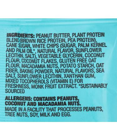 Munk Pack Coconut Macadamia Protein Cookie - 16g Vegan, Gluten & Dairy Free - 2.96 oz (1 Pack) - Buy Online on GoSupps.com
