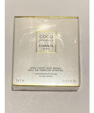Chanel Coco Mademoiselle Twist & Spray Eau De Parfum - Coco Mademoiselle - 3x20ml/0.7oz 2.1 Oz Floral Orange Rose Vanilla 2.1 Ounce (Pack of 1) - Buy Online on GoSupps.com