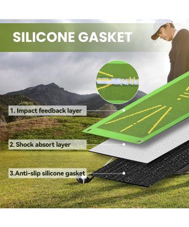 Swing Detection Golf Training Mat for Perfecting Swing Path and Hitting Posture - Easy Mounting and Analysis Features - Buy Online on GoSupps.com
