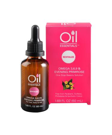 Oil Essentials Revitalize Omega 3  6  9 & Evening Primrose  1.69 fl oz