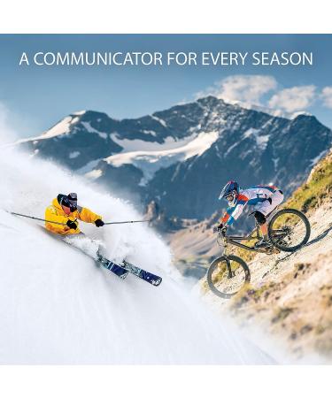 Cardo Packtalk Outdoor Helmet Communication System - Bluetooth Wireless Voice Assistant for Skiing, Snowboarding, Cycling & More - Black - Buy Online on GoSupps.com