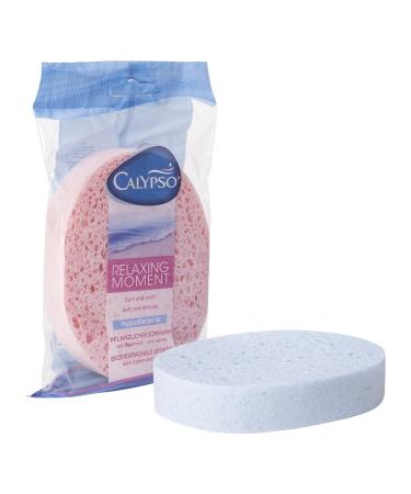 Calypso Relaxing Moment Body Care Sponge - Soft Natural Fibres Pack of 5 | International Shipping Available - Buy Online on GoSupps.com