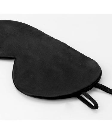 Luxury 100% Mulberry Silk Sleep Mask | Light Blocking Eye Cover & Blindfold | Ultra Soft Comfy Anti-Aging | Includes Travel Bag | Perfect Gift - Buy Online on GoSupps.com