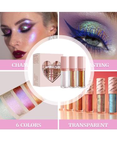 Halloween Party Makeup Highly Pigmented Eyeshadow Long Lasting Glitter Eyeshadow Chameleon Eye Shadow Pigmented Eye Makeup Glitter Eyeshadow for Women Ladies Halloween Parties - Buy Online on GoSupps.com