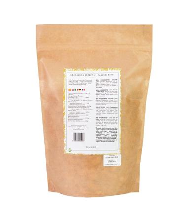 Natuvid Premium Natural Raw Whole Cashew Nuts | Exquisite African Quality | Exceptional Taste - Buy Internationally - Buy Online on GoSupps.com