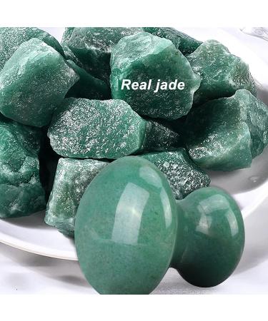Ideayard Mushroom Gua Sha 2Pcs Jade Eye Massage Facial Tool - Green(2pcs) - Women's SPA Tool for Smooth and Cute Mushroom Shaped Scraping to Lift and Remove Wrinkles - Buy Online on GoSupps.com