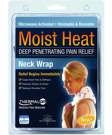 Thermalon Microwave Activated Moist Heat Wrap for Neck and Shoulders - 21 with Ties - Buy Online on GoSupps.com