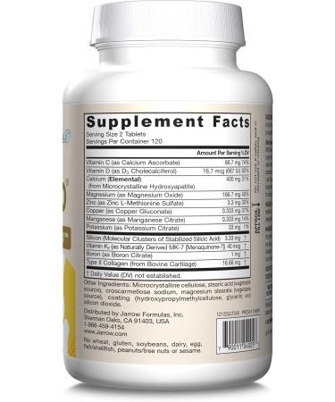 Jarrow Formulas Ultra Bone-Up Multinutrient Bone Health Supplement - 240 Count - Buy Online on GoSupps.com