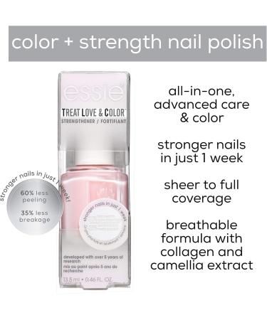 essie Treat love & colour strengthener for normal to dry/brittle nails pinked to perfection 0.46 fluid ounces - Buy Online on GoSupps.com