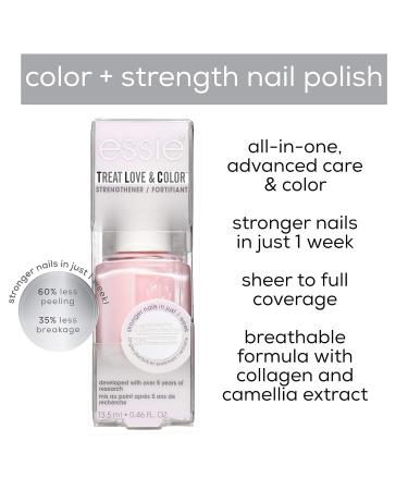 Esseness Treat Love & Color Nail Polish - Glow The Distance for Normal to Dry/Brittle Nails | 0.46 fl. oz. | International Shipping Available - Buy Online on GoSupps.com