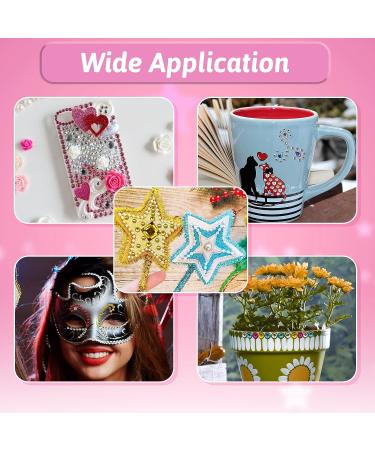 8 Sheets Self-Adhesive Rhinestone Face Jewels for Makeup, Crafts, and Nail Art - Festival and Carnival Fairy Style Rhinestone Stickers - Buy Online on GoSupps.com