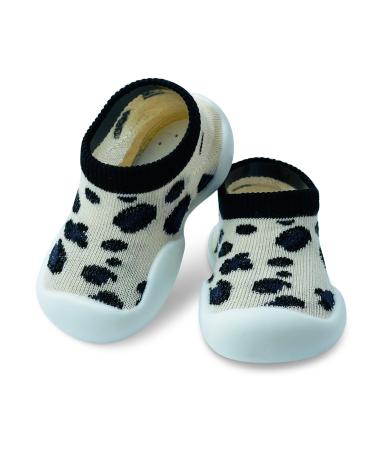 Dookeh Baby Shoes Boys Girls First Walking Shoes Soft Sole Sneakers Toddler Infant Babygirl Sock Shoes 2-3 Years A1 Leopard - Buy Online on GoSupps.com
