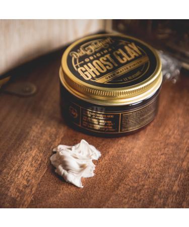 Dick Johnson Ghost Clay Hairwax - Supermatt Hold Matte Finish 100ml | Flexible Styling & Pleasant Fragrance - Buy Online on GoSupps.com