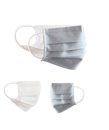BAF Community Masks 2 via Pack Set Unisex makeshift mask Wendbar Mundschafts Mask and nose protection turning mask with motif cotton bci washable unit size flower power-9