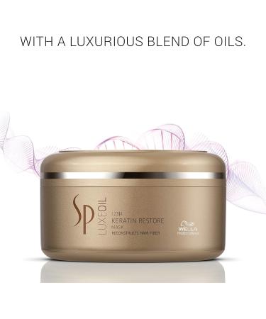 Wella SP Luxe Keratin Restore Mask 150ml - Nourishing Hair Treatment - Buy Online on GoSupps.com