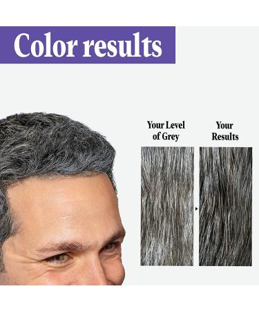 Just for Men Touch of Gray Comb-In Hair Color Black T-55 â€“ 1.4 oz (40g) | Effortless Solutions for Men - Buy Online on GoSupps.com