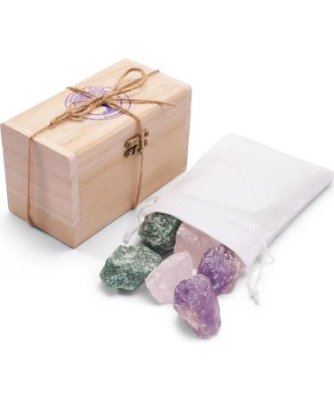Premium Natural Water Stones for Meditation & Relaxation | Healing Gem Mixture for Clean Source Water - Buy Online on GoSupps.com
