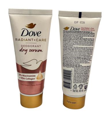 DOVE Deodorant Dry Serum - Intensive Renew with Collagen & Vitamin B3 | International Shipping Available - Buy Online on GoSupps.com