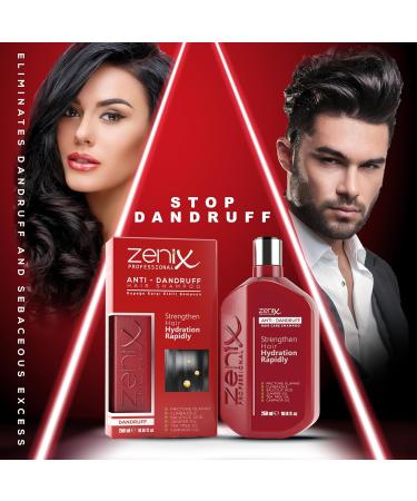 Buy Zenix Shampoo 250ml - Dermatologically Tested Prictone Olamine Climbazole Salicylic Acid & Tea Tree for All Hair Types - International Shipping Available - Buy Online on GoSupps.com