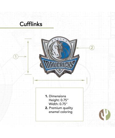 Dallas Mavericks NBA Logo Cufflinks - Official NBA Formal Wear Accessory - Buy Online on GoSupps.com