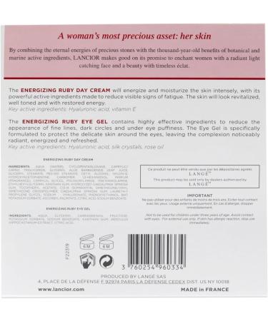 Lancior Helen De Troye Young Complexion Set - Reduces Signs Of Fatigue - Delivers Intense Moisture - Protects Delicate Skin Around Eyes - Includes Day Cream And Eyes Gel - Natural Ingredients - 2 Pc - Buy Online on GoSupps.com