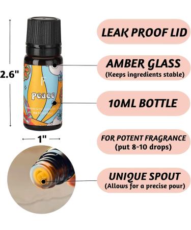 Shop Folkulture Essential Oil Set - Patchouli & Cedarwood Diffuser Oils | 6 Scents for Home Fragrance | Aromatherapy Oil Set 0.06 Fl Oz - Buy Online on GoSupps.com