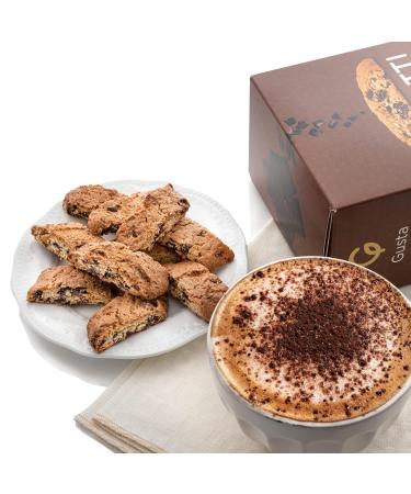 Gusta Authentic Biscotti Variety Pack from Tuscany, Italy - 6 Original Two Bites Size - All Natural Ingredients - Fresh Italian Dessert Treats - 3.3lb - Buy Online on GoSupps.com