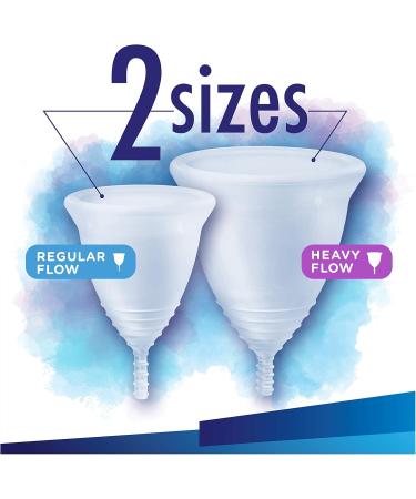 Tampax Copa Flujo Regular | Menstrual Cup for Normal Flow | Eco-Friendly & Comfortable - Buy Online on GoSupps.com