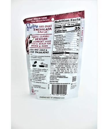Frontera Enchilada Red Chili Sauce Pouch 8.0 oz (Pack of 2) - Authentic Mexican Flavor - Buy Online on GoSupps.com