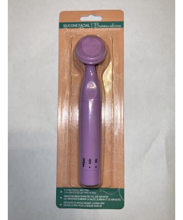 Silicone Facial Cleaning Brush Pink