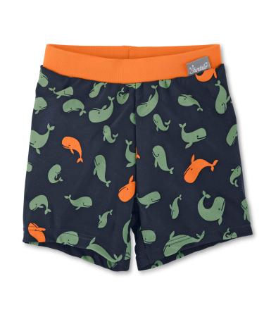 Sterntaler Baby - Boys Swim Shorts Short Whales Swim Trunks 116 Marine